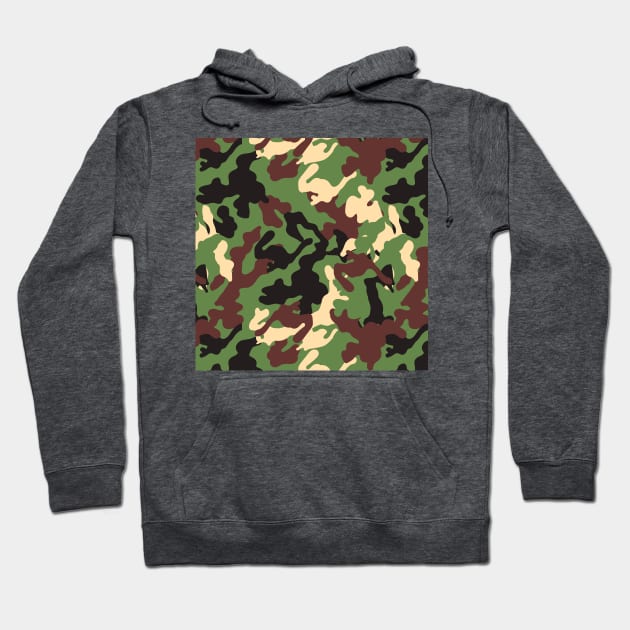 Camo Hoodie by Swag and surf 